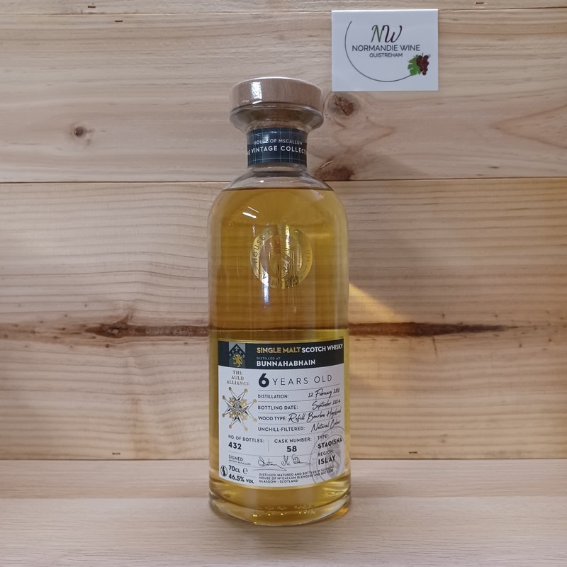 BUNNAHABHAIN SINGLE CASK - MC CALLUM