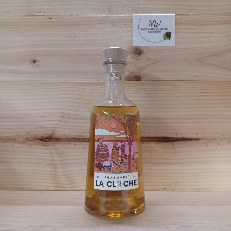 LA CLOCHE AMBRE - RHUM - DISTILLERIE DE LA SEINE