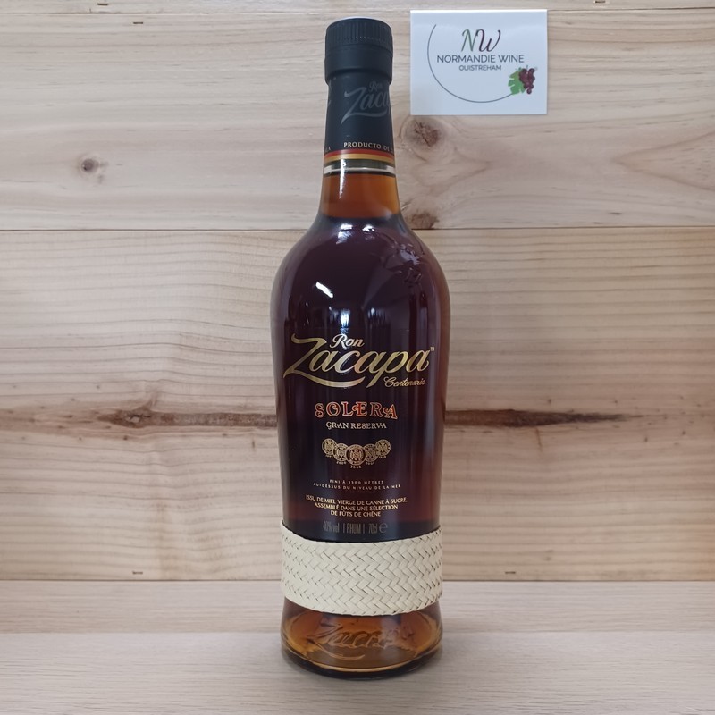 ZACAPA  SOLERA  GRAN REDERVA