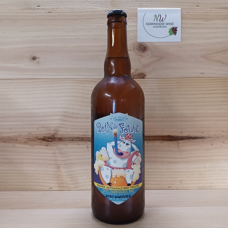 LES FOLIES - BLONDE ABBAYE 75CL