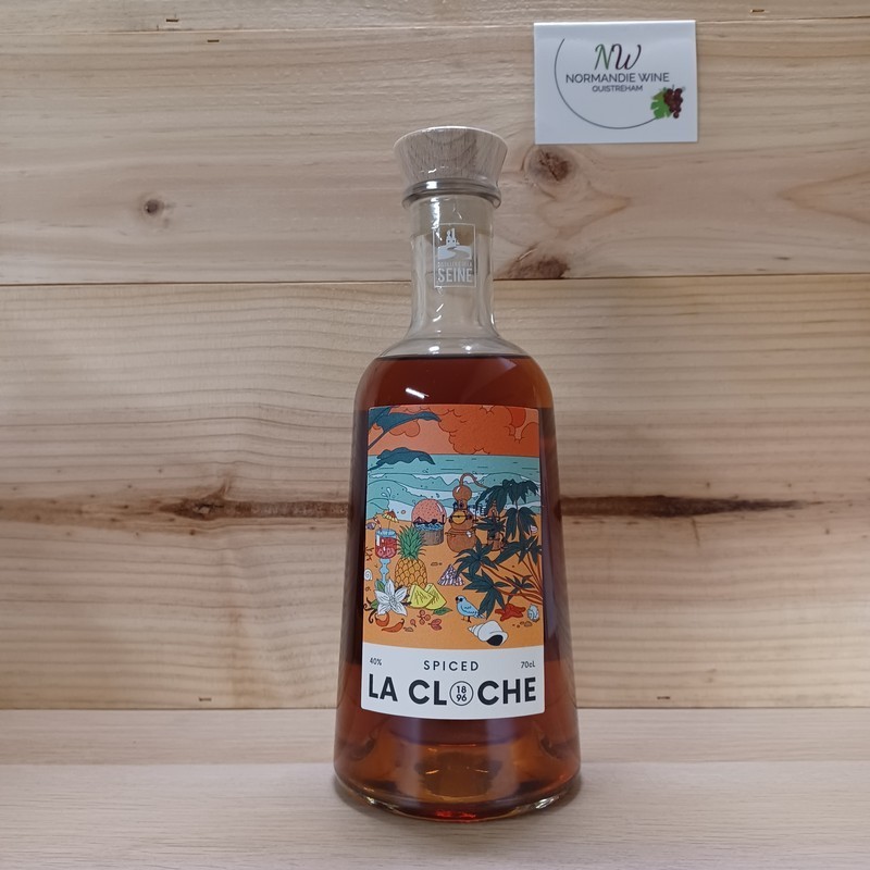 LA CLOCHE SPICED - RHUM - DISTILLERIE DE LA SEINE