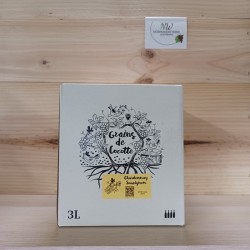 3L GRAIN DE COCOTTE BLANC