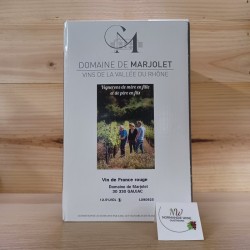5L VIN DE FRANCE ROUGE - MARJOLET - CUVEE DU VIGNERON