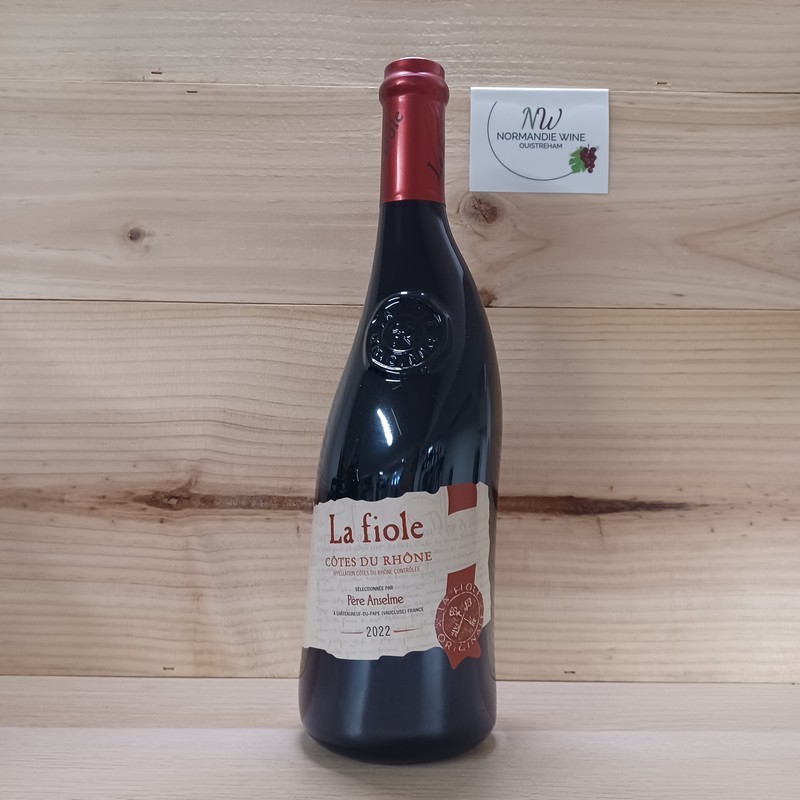 PÈRE ANSELME - CÔTES DU RHÔNE - LA FIOLE - ROUGE