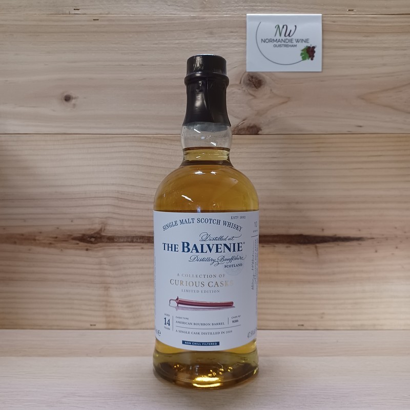 BALVENIE 14 ANS - CURIOUS CASK BOURBON FINISH