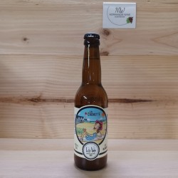 LA LIE 33CL - BLANCHE BIO - LA CAENETTE  - BRASSERIE LA LIE