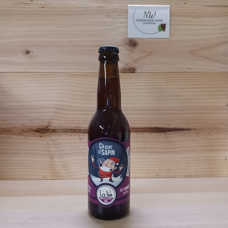 LA LIE 33CL - ÉPICÉE  BIO - CA SENT LE SAPIN