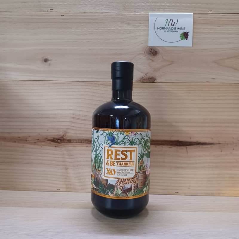 REST et BE THANKFULL XO - RHUM CARAIBES