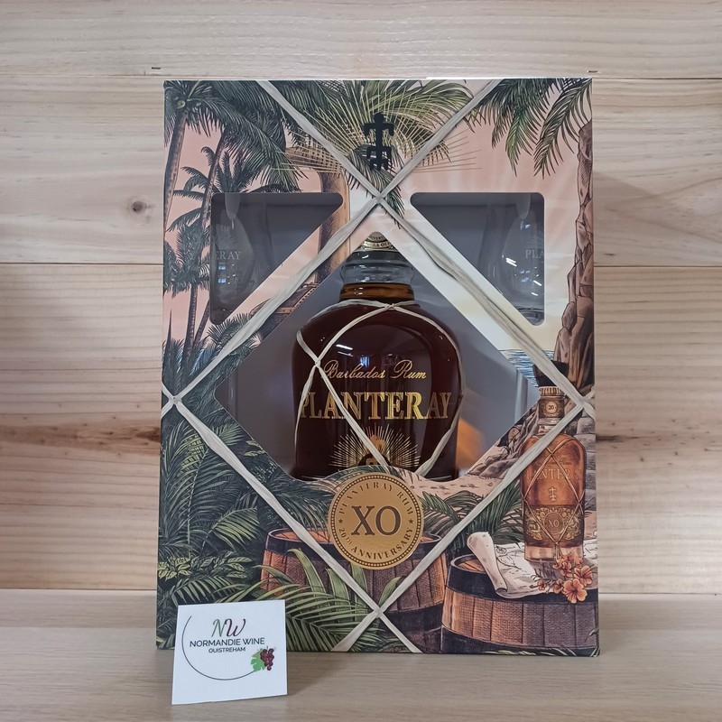 PLANTERAY XO COFFRET 2 VERRES