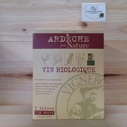 3L ARDECHE - ROUGE  NATURE - BIO