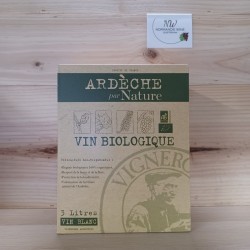 3L ARDECHE - BLANC NATURE BIO