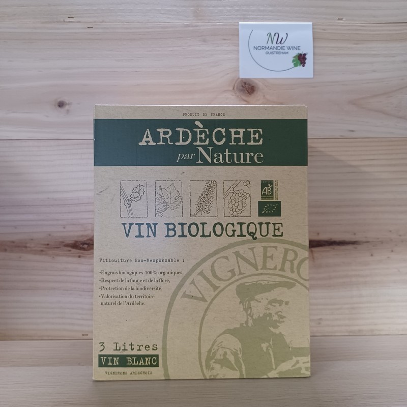 3L ARDECHE - BLANC NATURE BIO