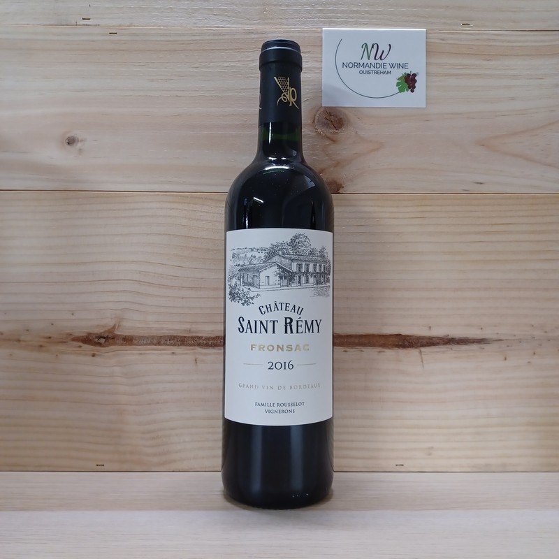 FRONSAC - CHATEAU SAINT REMY 2016