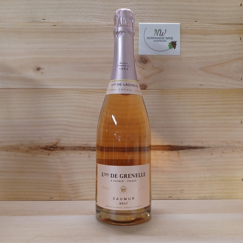 SAUMUR BRUT ROSÉ CORAIL - LOUIS DE GRENELLE