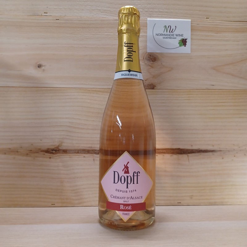 CREMANT D´ALSACE BRUT ROSE - DOPFF AU MOULIN