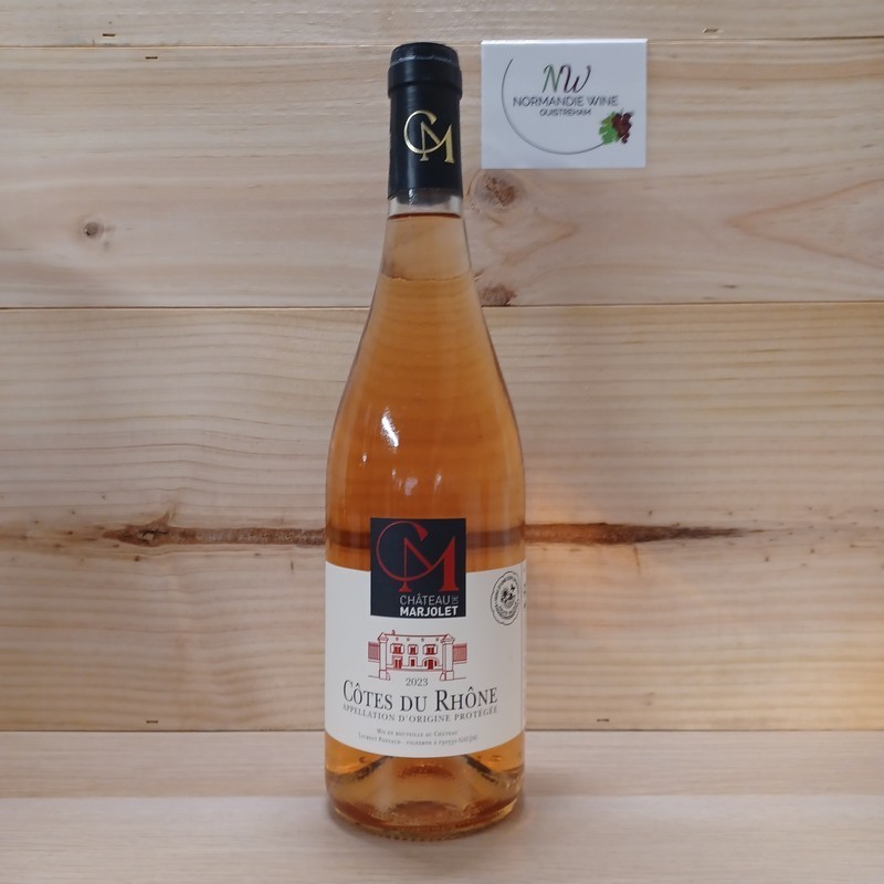 CHÂTEAU DE MARJOLET - CÔTES DU RHÔNE - ROSÉ