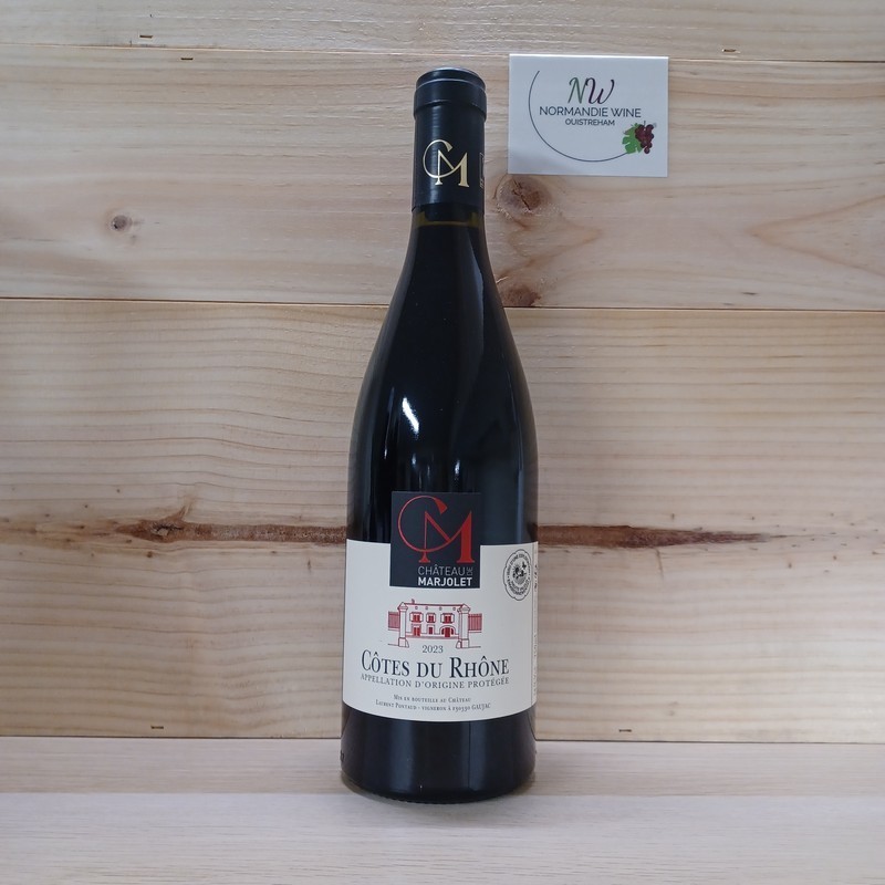 CÔTES DU RHÔNE ROUGE - CHATEAU DE MARJOLET
