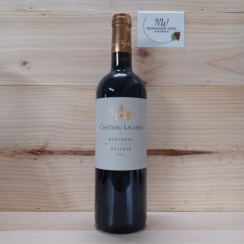 BERGERAC ROUGE FUT -RESERVE  CHATEAU LAULERIE