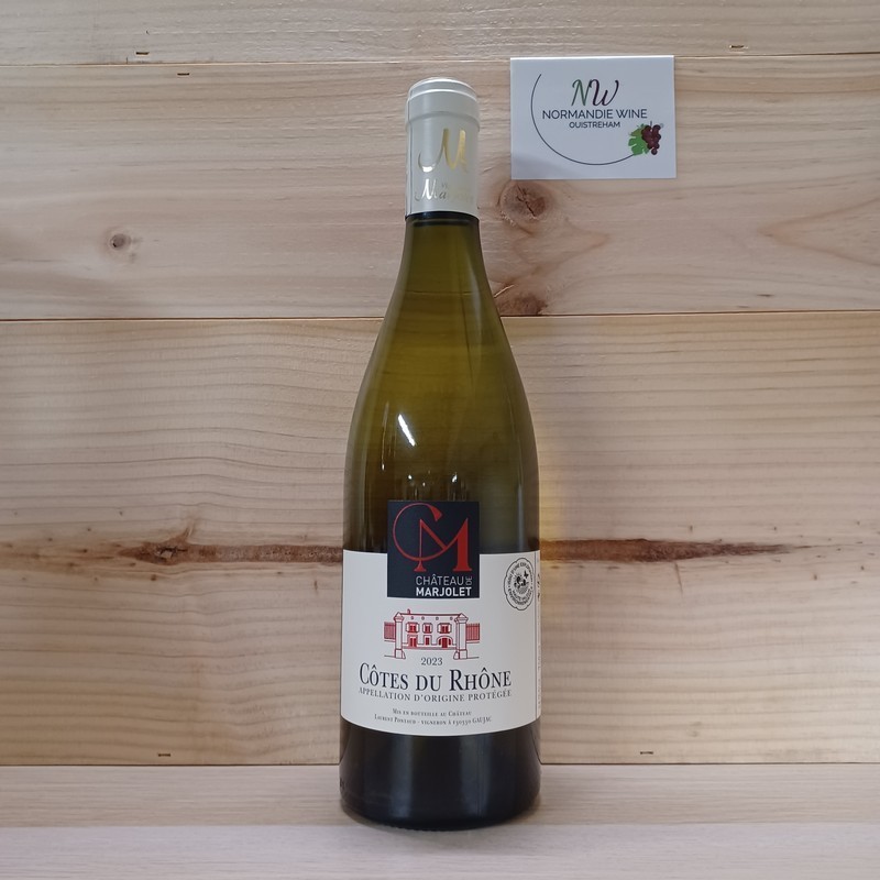CÔTES DU RHÔNE BLANC - CHATEAU DE MARJOLET