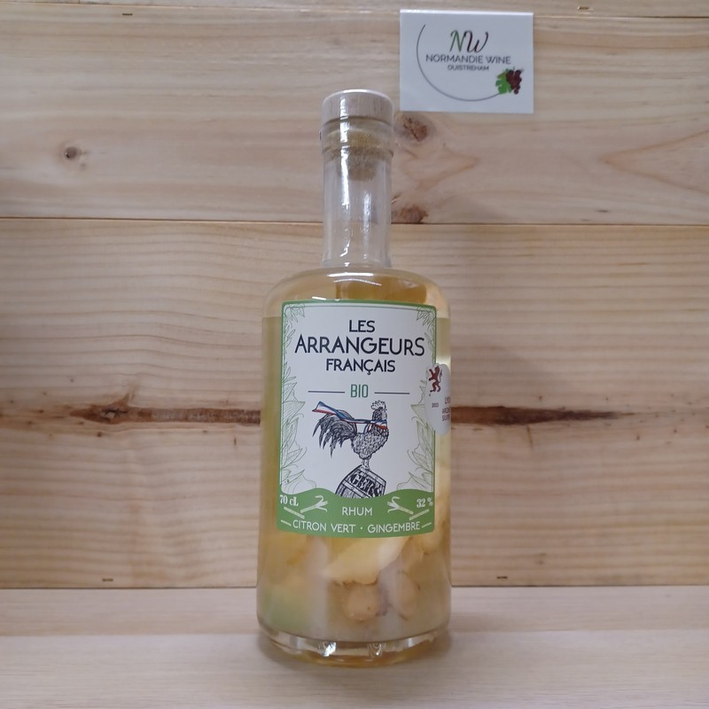 LES ARRANGEURS FRANCAIS - RHUM CITRON VERT-GINGEMBRE