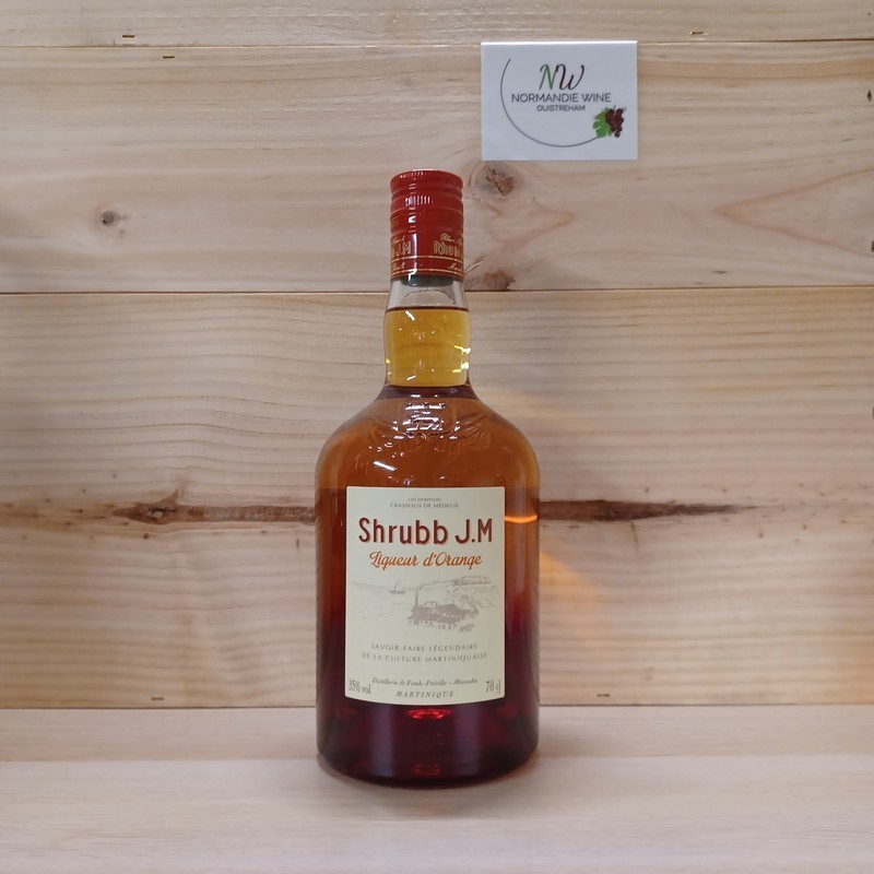 JM - SHRUBB LIQUEUR ORANGE ET RHUM
