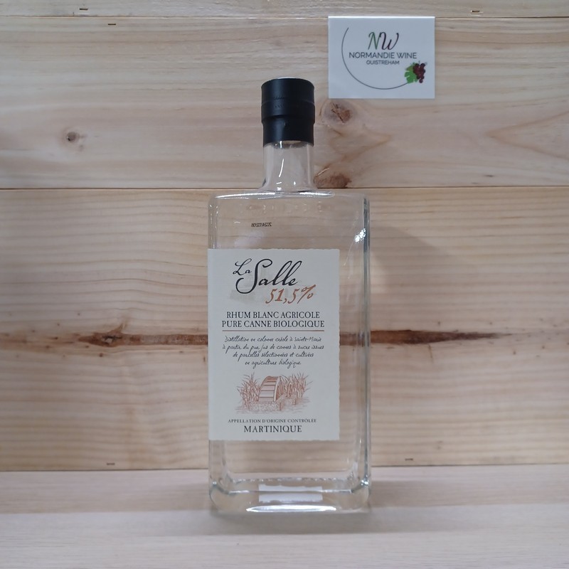 LA  SALLE  - RHUM BLANC BIO 51.5%
