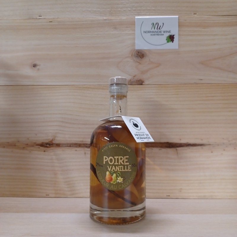 TERRES NORMANDES - P'TIT CALVA POIRE VANILLE 50CL