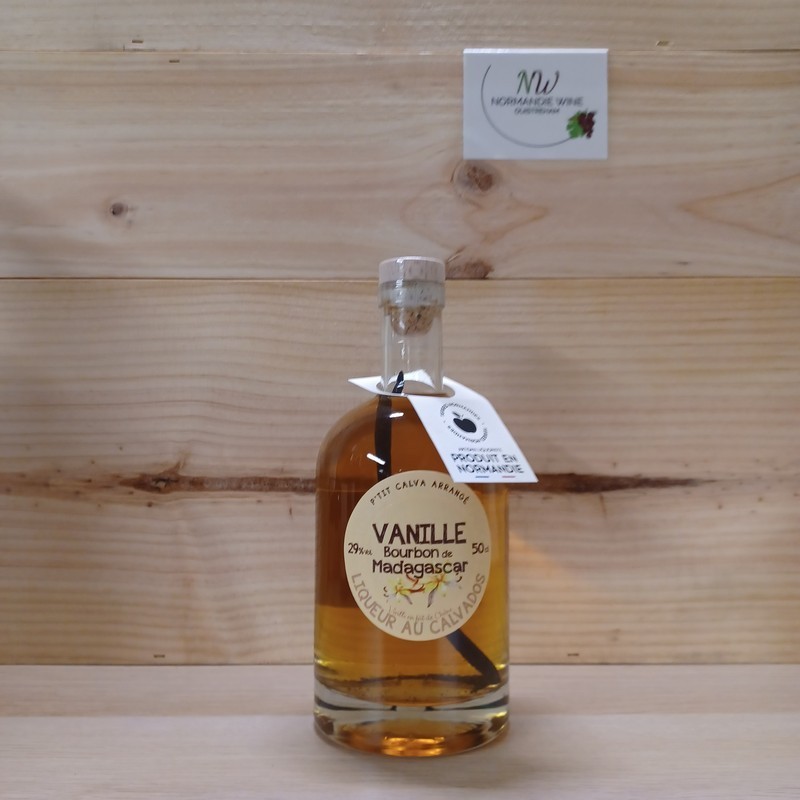 TERRES NORMANDES - P'TIT CALVA  VANILLE  FUT DE CHENE 50CL