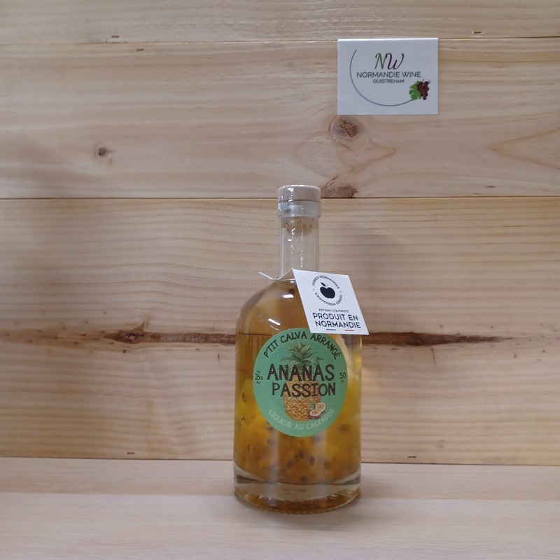 TERRES NORMANDES - P'TIT CALVA PASSION ANANAS 50CL