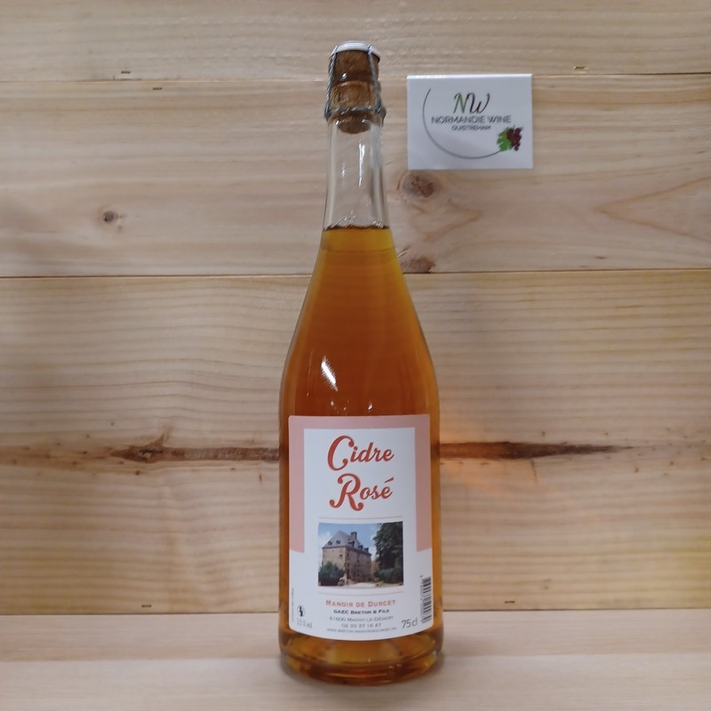 BRETON - CIDRE ROSE FERMIER - MANOIR DE DURCET