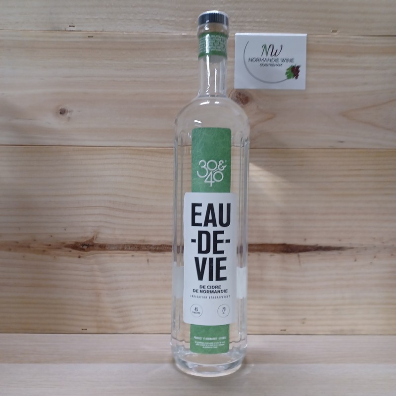 EAU DE VIE CIDRE DE NORMANDIE - 30 ET 40