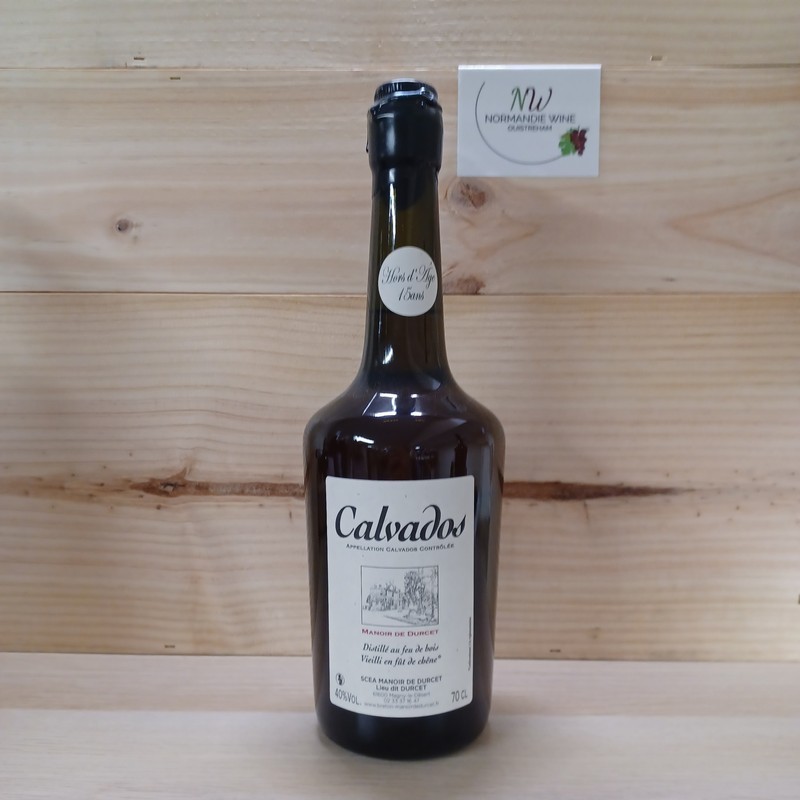 BRETON - CALVADOS - HORS D'AGE - 15 ANS - MANOIR DE DURCET