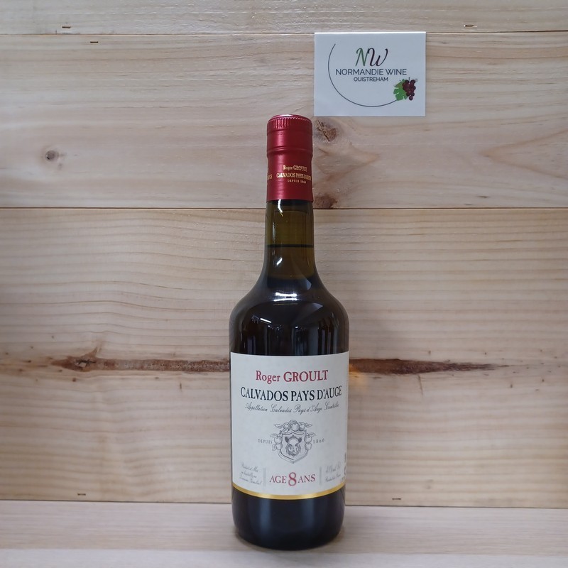 GROULT - 8ANS  50CL CALVADOS PAYS D'AUGE