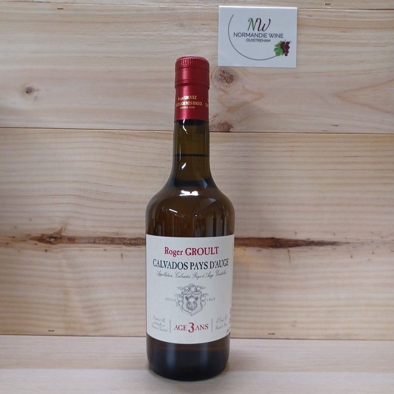 GROULT - 3ANS  50 CL CALVADOS PAYS D'AUGE