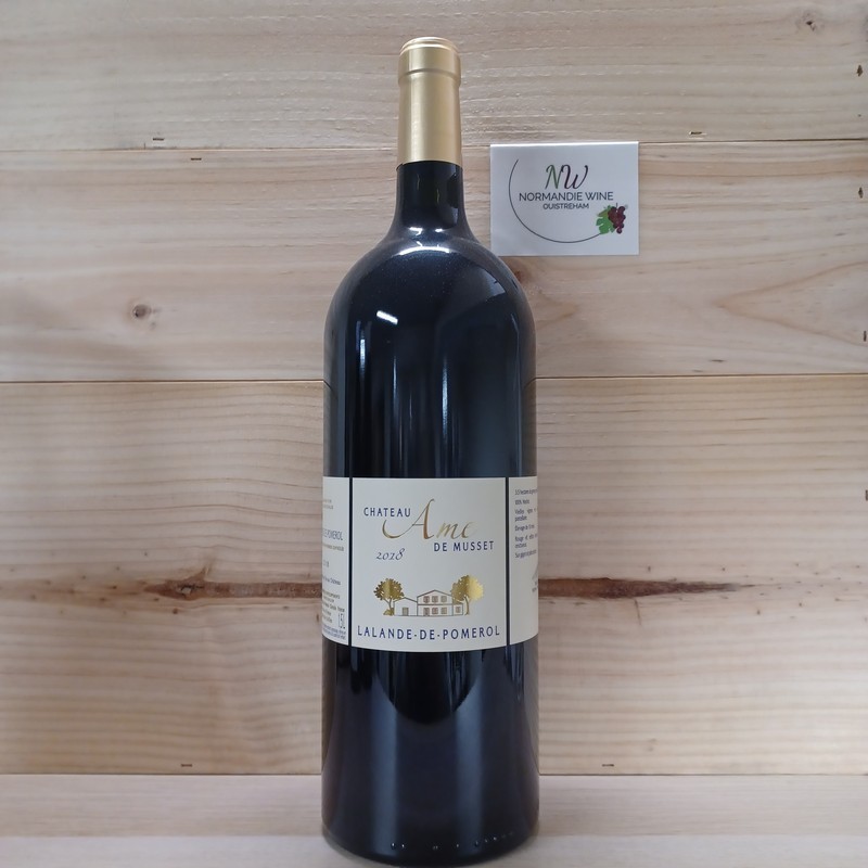 DOUBLE MAGNUM - 3 LITRES AME DE MUSSET 2018 - LALANDE POMEROL