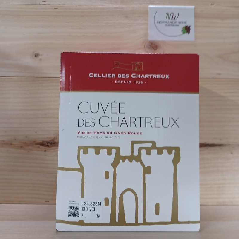 3L - IGP CUVEE DES CHARTREUX ROUGE
