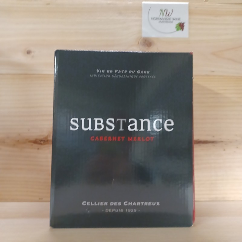 3L - SUBSTANCE ROUGE IGP GARD - CHARTREUX