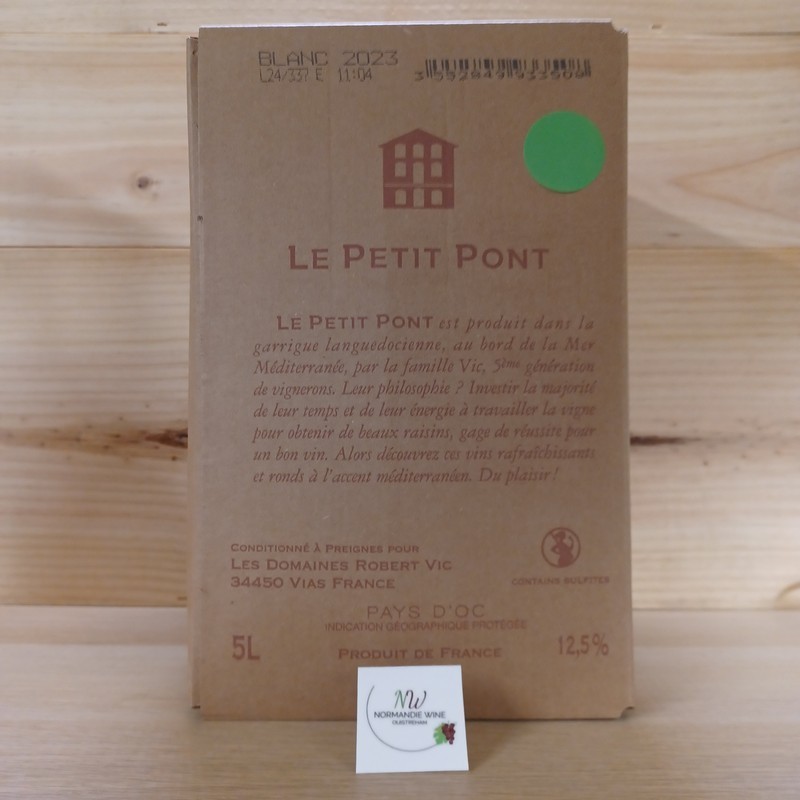 5L BLANC LE PETIT PONT