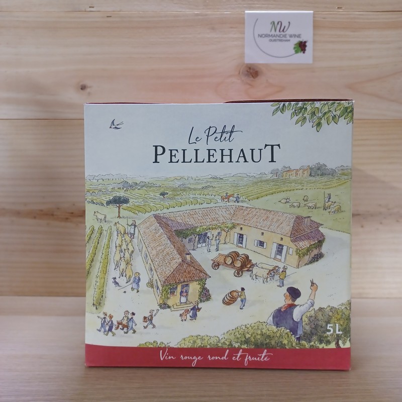 5L PELLEHAUT - LE PETIT PELLEHAUT ROUGE 5L