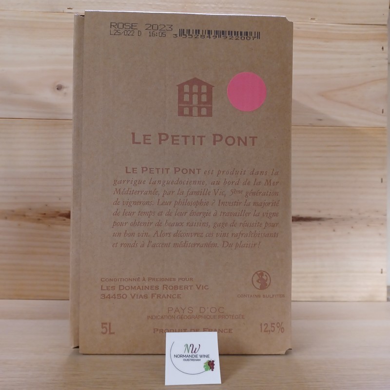 10L VDP OC ROSÉ - LE PETIT PONT