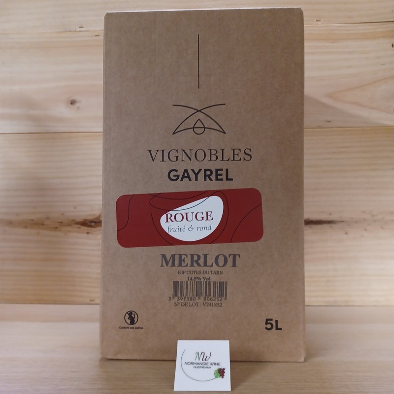 10L IGP TARN MERLOT GAYREL