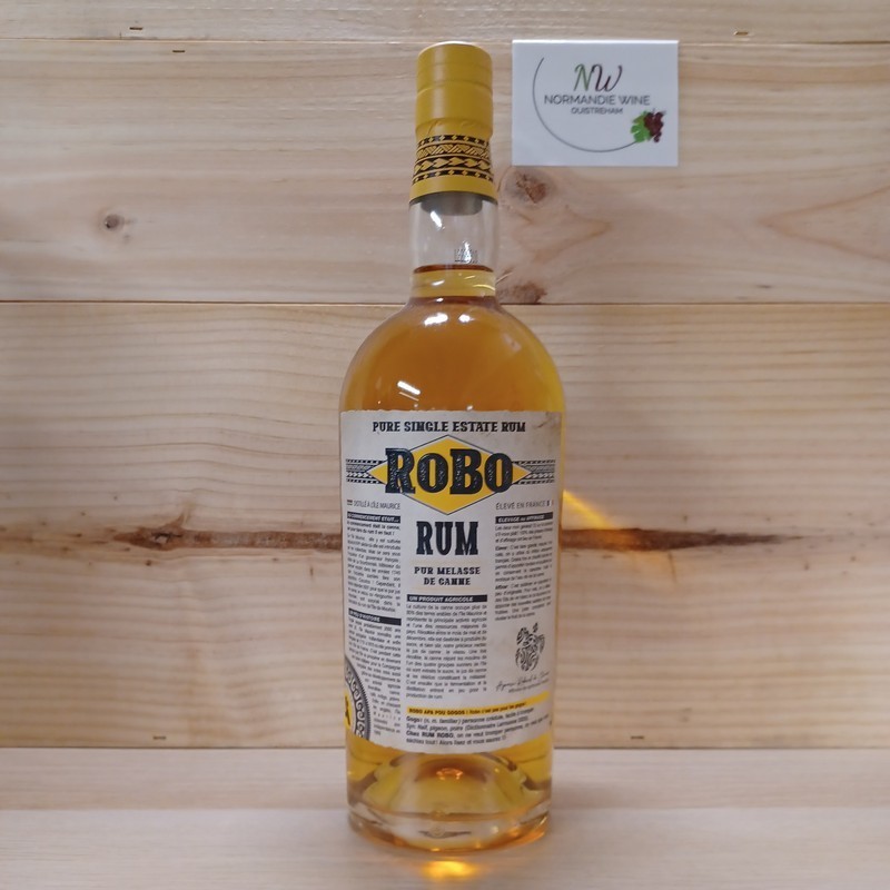 ROBO RHUM JAUNE - PURE MELASSE- ROBOREL DE CLIMENS