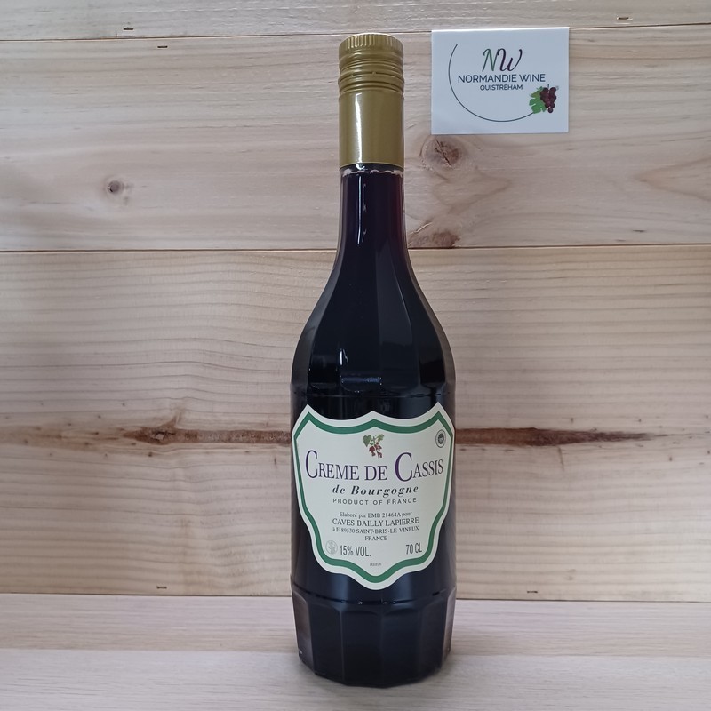 CREME DE CASSIS  - CAVE BAILLY LAPIERRE