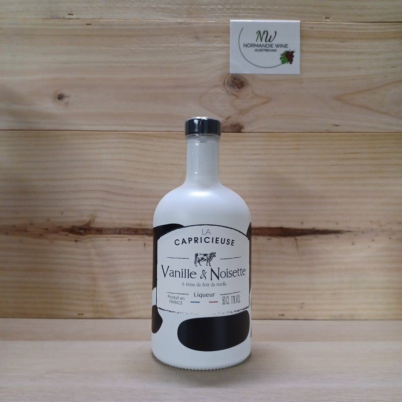 LA CAPRICIEUSE - LAIT DE VACHE VANILLE/NOISETTE
