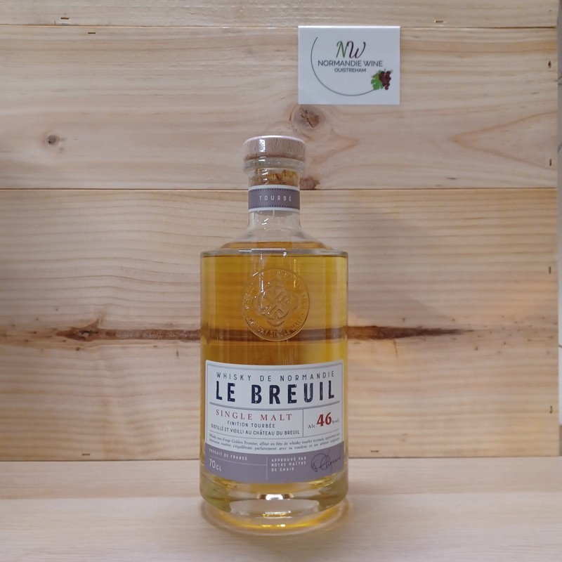 LE BREUIL "TOURBÉ" 46% - WHISKY