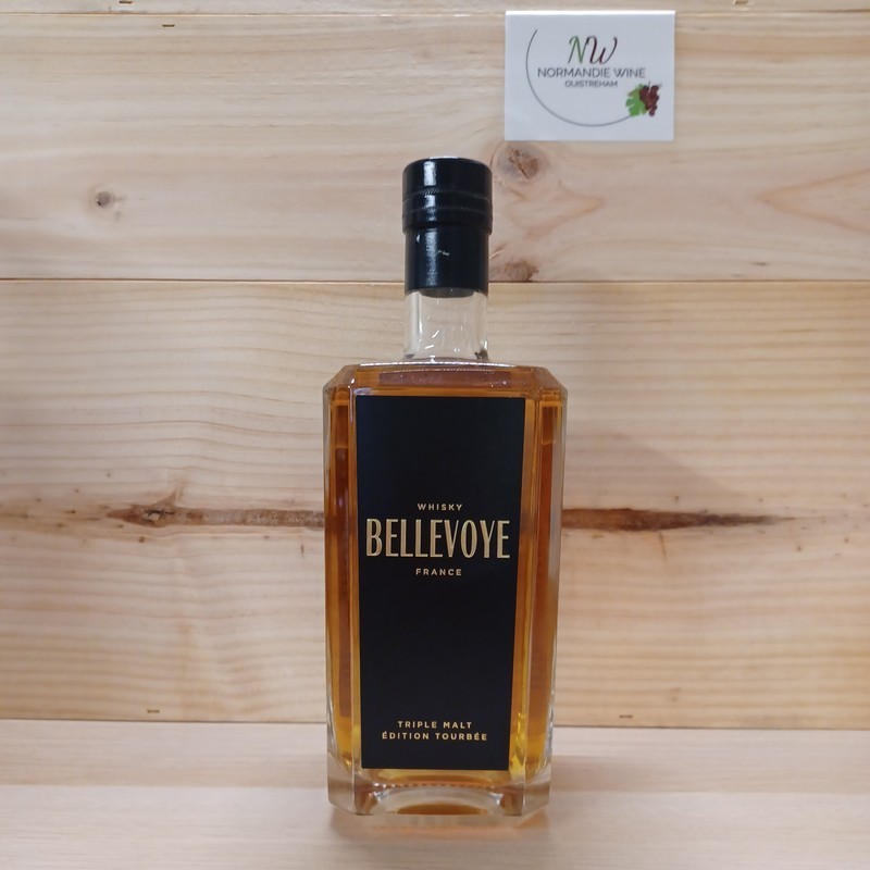 WHISKY BELLEVOYE  TOURBE "NOIR"