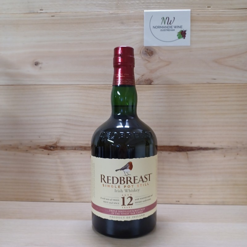 REDBREAST - 12ANS PURE POT STILL