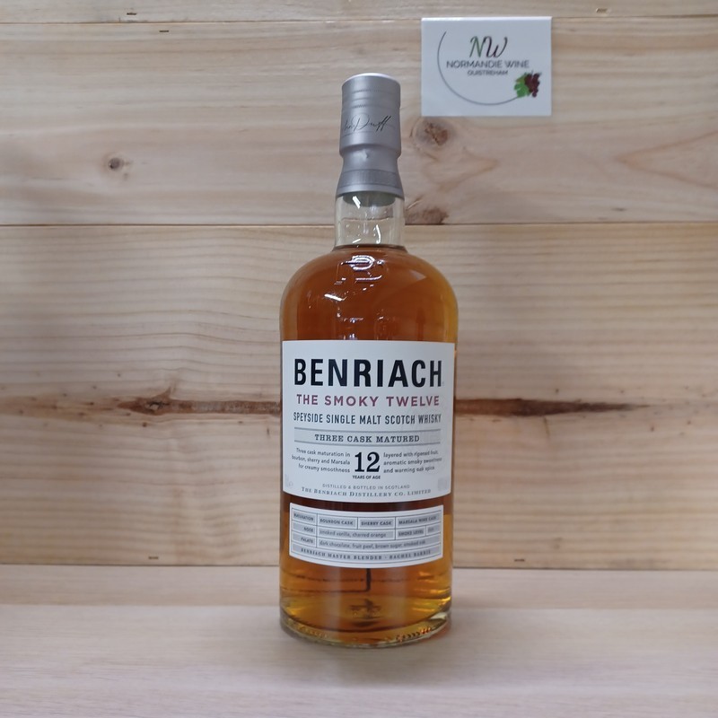 BENRIACH 12 ANS THE SMOKY TWELVE