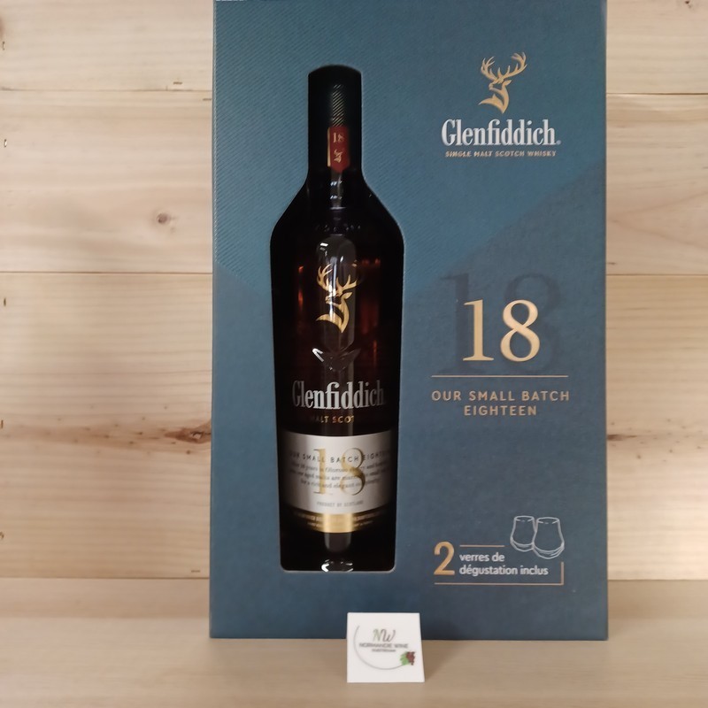 GLENFIDDICH 18 ANS - COFFRET