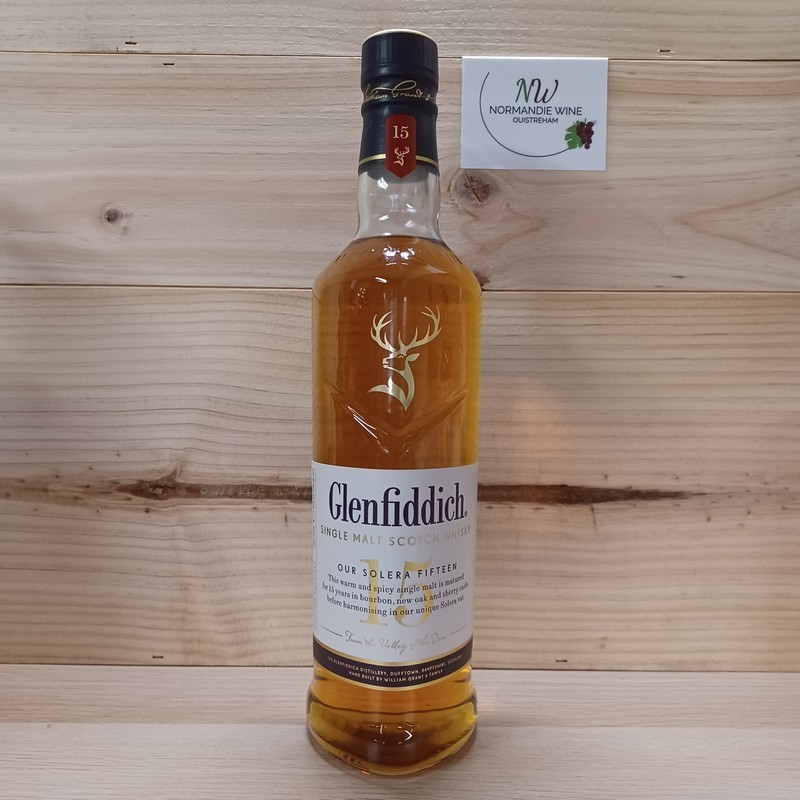 GLENFIDDICH 15 ANS SOLERA